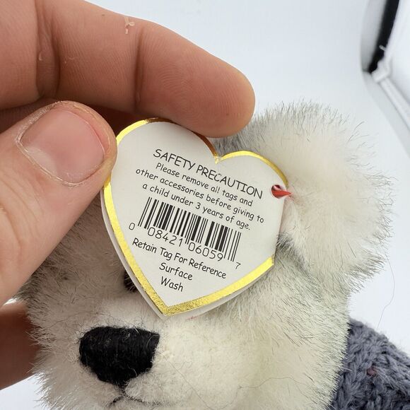 Ty Beanie Baby 'Fairbanks' 1993 Attic Treasures Collection Bear 8" Retired -TAG - Picture 6 of 6